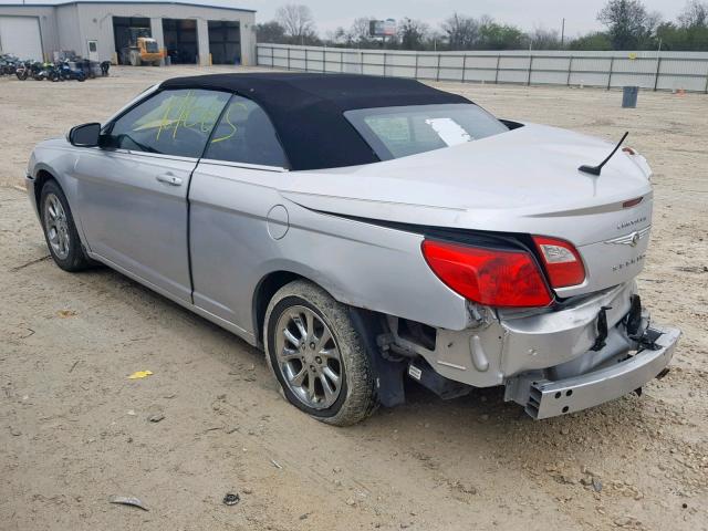 1C3BC5ED4AN146435 - 2010 CHRYSLER SEBRING TO SILVER photo 3