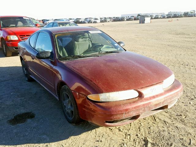 1G3NL12E33C165698 - 2003 OLDSMOBILE ALERO GL ORANGE photo 1