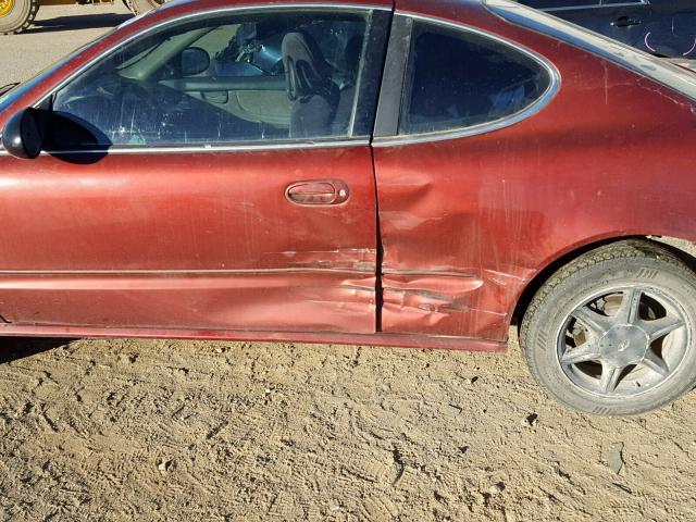 1G3NL12E33C165698 - 2003 OLDSMOBILE ALERO GL ORANGE photo 9