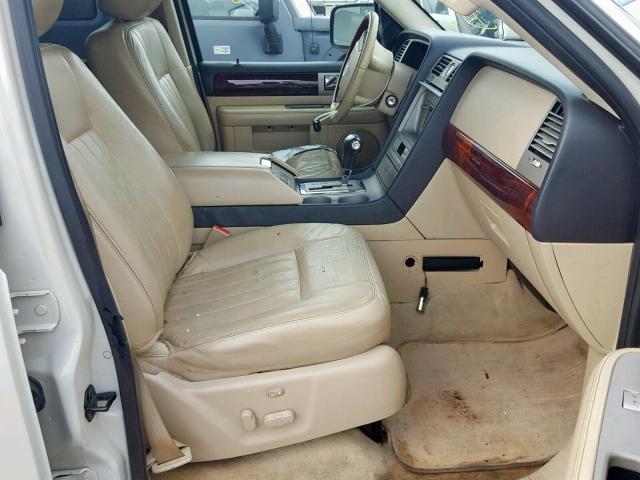 5LMFU28586LJ22504 - 2006 LINCOLN NAVIGATOR BEIGE photo 5