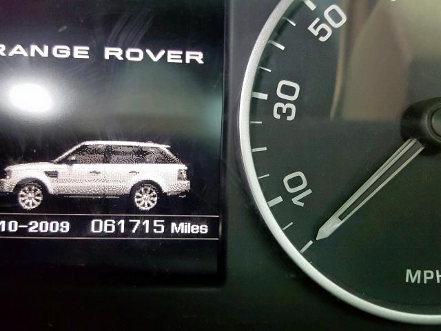 SALSK2D41DA809351 - 2013 LAND ROVER RANGE ROVE WHITE photo 8