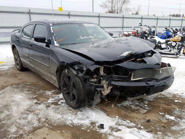 2B3CA3CV0AH242661 - 2010 DODGE CHARGER SX BLACK photo 1