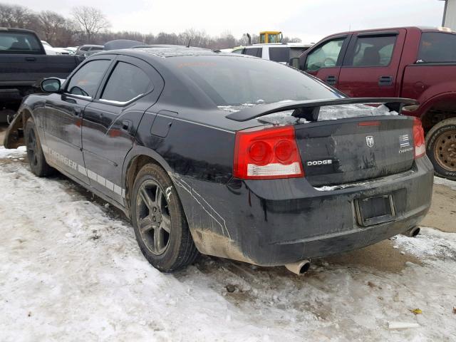 2B3CA3CV0AH242661 - 2010 DODGE CHARGER SX BLACK photo 3