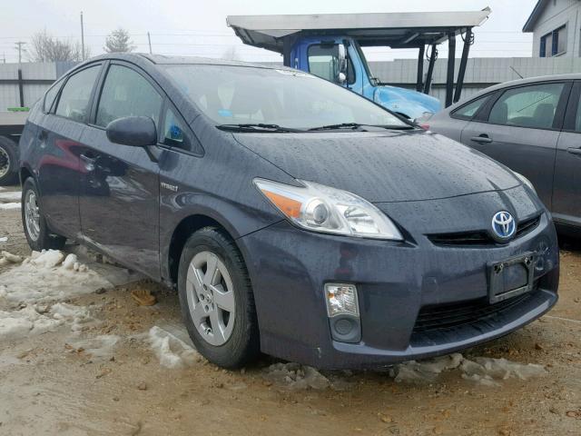 JTDKN3DU8B1375446 - 2011 TOYOTA PRIUS 灰色 照片 1