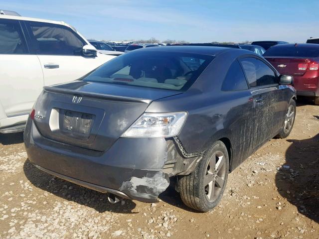 2HGFG12948H508276 - 2008 HONDA CIVIC EXL SILVER photo 4