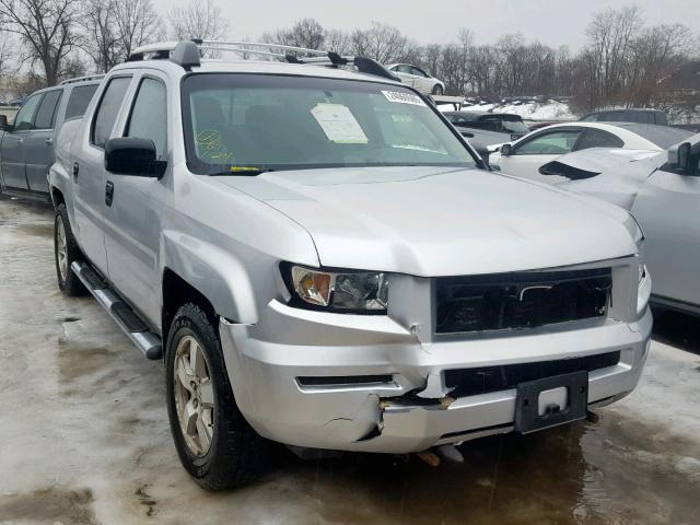 2HJYK16276H563574 - 2006 HONDA RIDGELINE SILVER photo 1