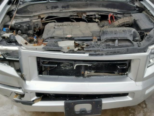 2HJYK16276H563574 - 2006 HONDA RIDGELINE SILVER photo 7