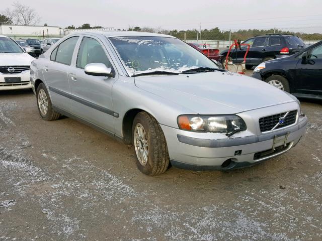 YV1RS61T532256179 - 2003 VOLVO S60 SILVER photo 1