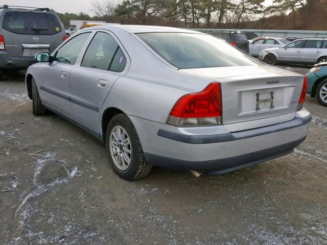 YV1RS61T532256179 - 2003 VOLVO S60 SILVER photo 3