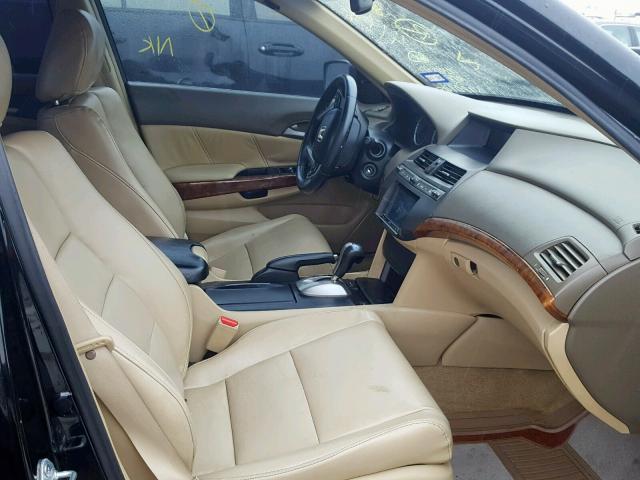 1HGCP36808A074114 - 2008 HONDA ACCORD EXL BLACK photo 5