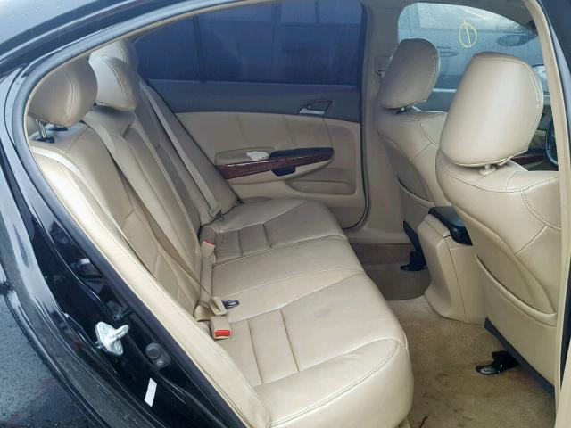 1HGCP36808A074114 - 2008 HONDA ACCORD EXL BLACK photo 6
