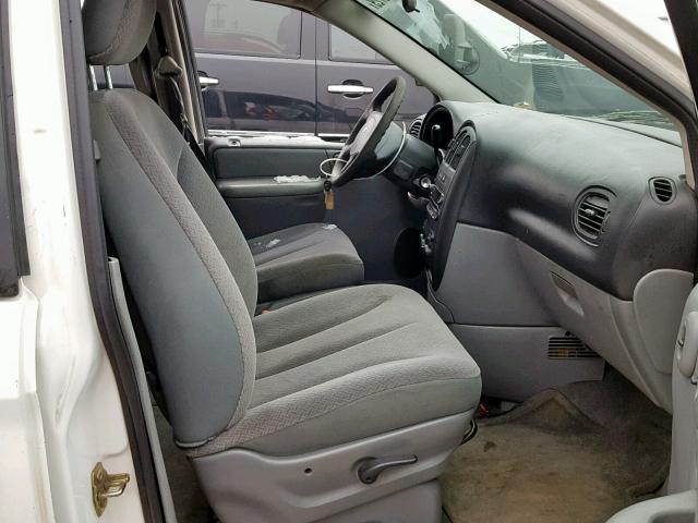 1D4GP24RX5B381322 - 2005 DODGE GRAND CARA 白色 照片 5