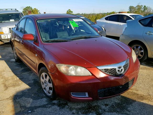 JM1BK32FX91215205 - 2009 MAZDA 3 I RED photo 1