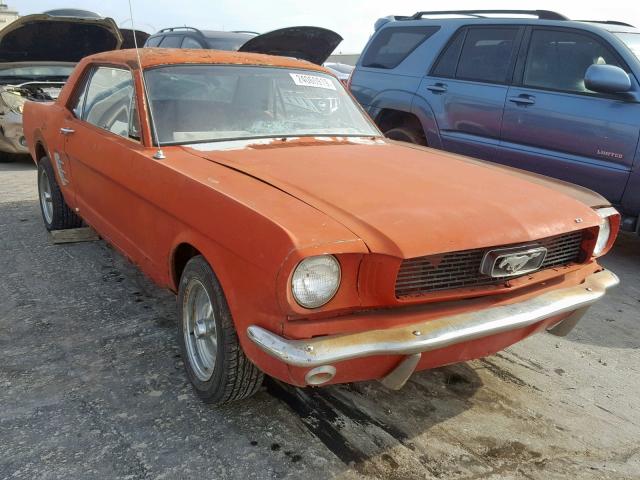 6F07T318877 - 1966 FORD MUSTANG RED photo 1