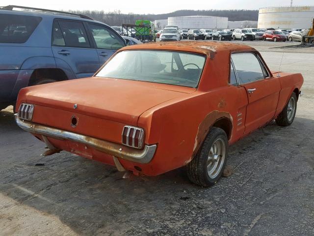 6F07T318877 - 1966 FORD MUSTANG RED photo 4