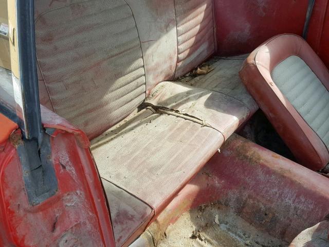 6F07T318877 - 1966 FORD MUSTANG RED photo 6