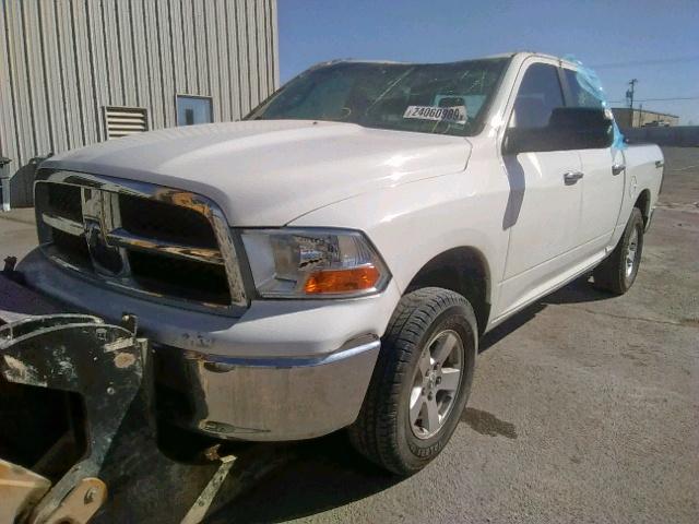 1C6RD7LP4CS295729 - 2012 DODGE RAM 1500 S WHITE photo 2