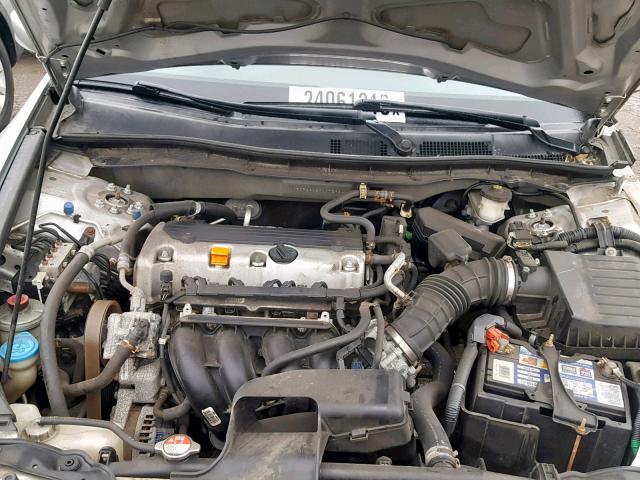 1HGCP26429A072924 - 2009 HONDA ACCORD LXP SILVER photo 7