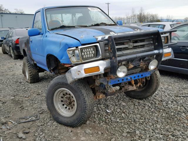 JT4RN01P6R7065752 - 1994 TOYOTA PICKUP 1/2 BLUE photo 1