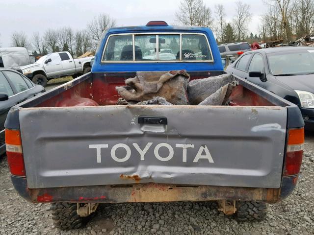 JT4RN01P6R7065752 - 1994 TOYOTA PICKUP 1/2 BLUE photo 6