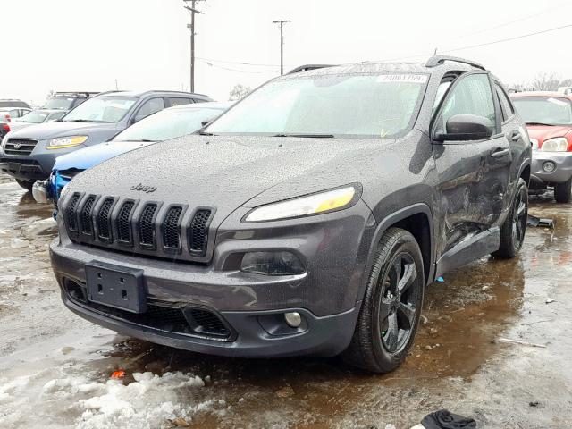 1C4PJMDS3GW308186 - 2016 JEEP CHEROKEE L GRAY photo 2