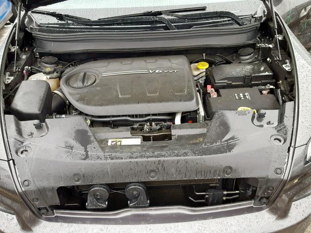 1C4PJMDS3GW308186 - 2016 JEEP CHEROKEE L GRAY photo 7