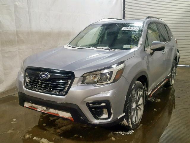 JF2SKAKC0KH425370 - 2019 SUBARU FORESTER S BLUE photo 2