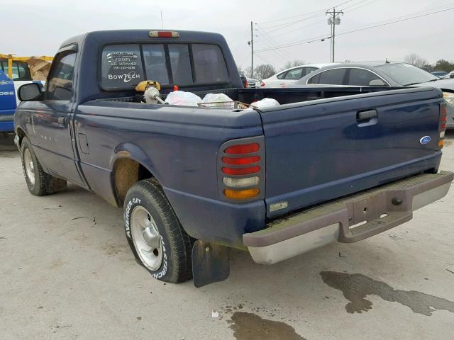 1FTCR10U4VUA69625 - 1997 FORD RANGER BLUE photo 3