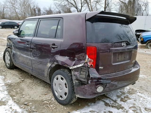 JTLKE50E081051107 - 2008 TOYOTA SCION XB Күлгін фото 3