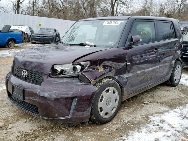 JTLKE50E081051107 - 2008 TOYOTA SCION XB Күлгін фото 9