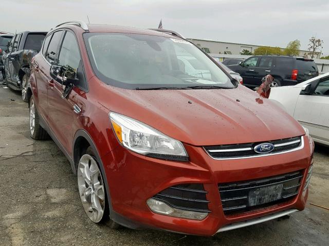 1FMCU0J90EUC60232 - 2014 FORD ESCAPE TIT RED photo 1