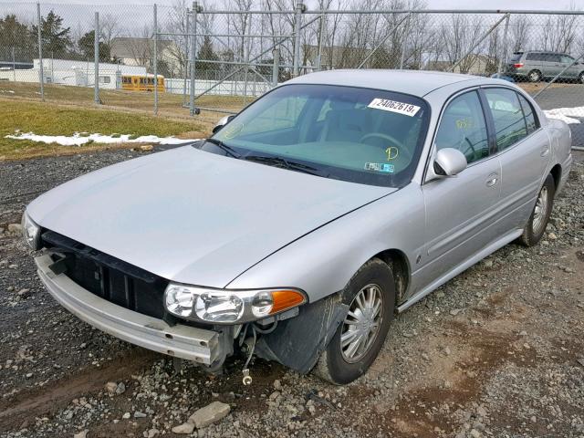 1G4HP54K824211431 - 2002 BUICK LESABRE CU SILVER photo 2