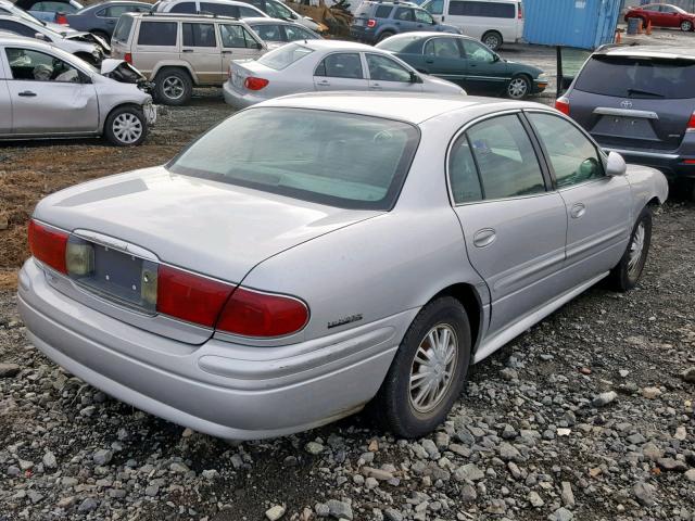 1G4HP54K824211431 - 2002 BUICK LESABRE CU SILVER photo 4