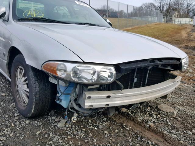 1G4HP54K824211431 - 2002 BUICK LESABRE CU SILVER photo 9