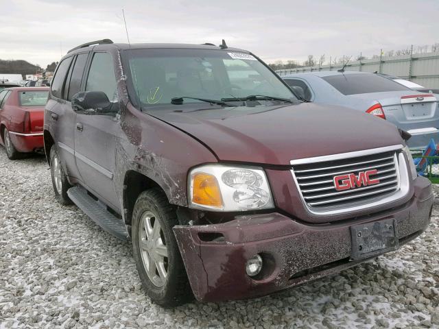 1GKDT13S072210418 - 2007 GMC ENVOY MAROON photo 1