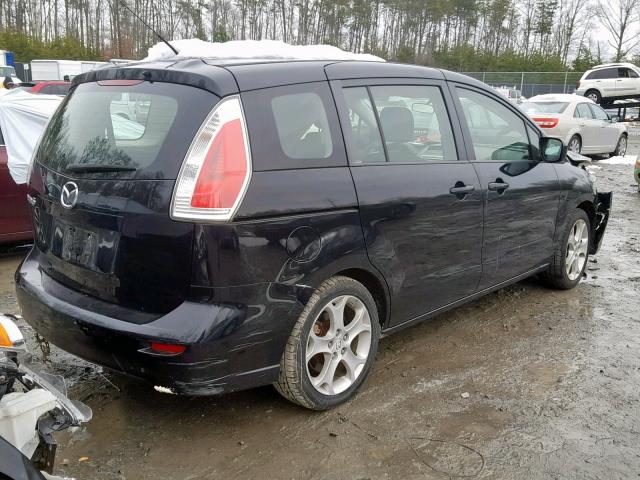 JM1CR2WL9A0382840 - 2010 MAZDA 5 BLACK photo 4