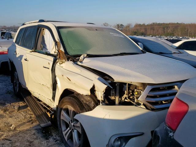 5TDYK3EH5DS101227 - 2013 TOYOTA HIGHLANDER Күміс фото 1