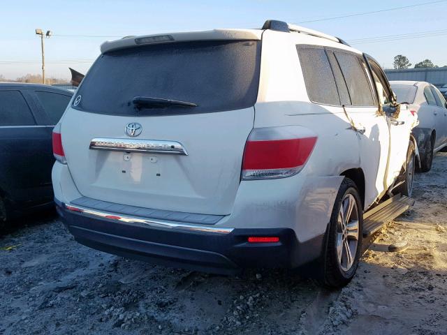 5TDYK3EH5DS101227 - 2013 TOYOTA HIGHLANDER Күміс фото 4