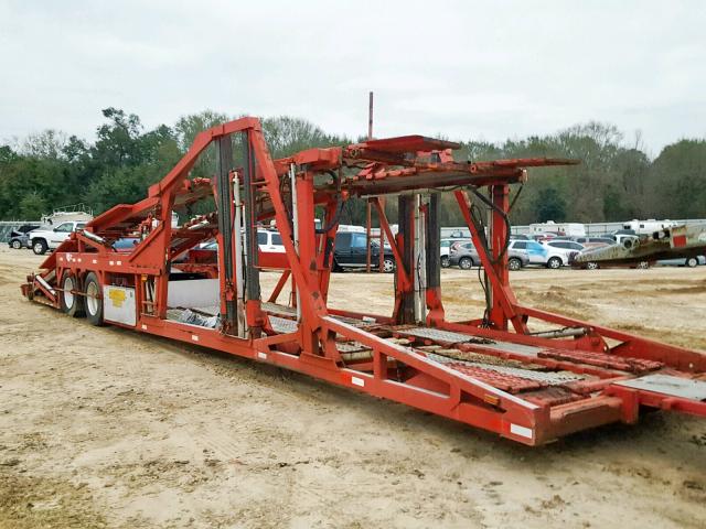 5E0AC14491G003535 - 2001 CAR TRAILER RED photo 1