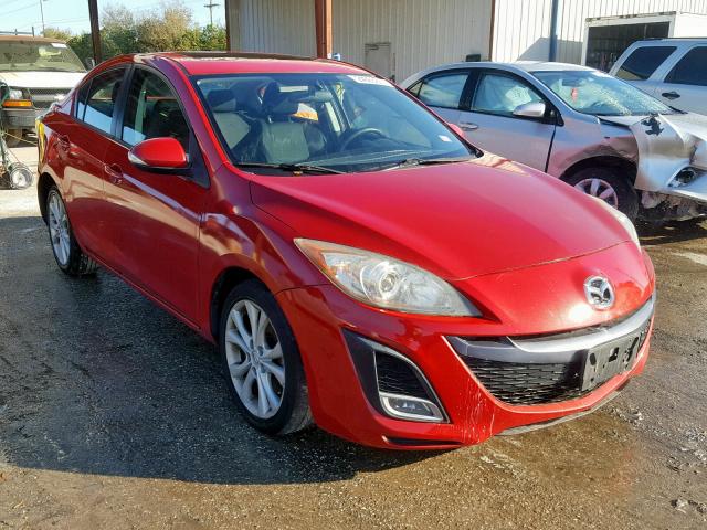 JM1BL1S64A1227825 - 2010 MAZDA 3 S RED photo 1