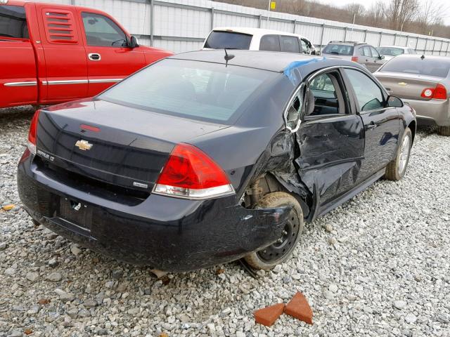 2G1WB5E33F1114925 - 2015 CHEVROLET IMPALA LIM BLACK photo 4