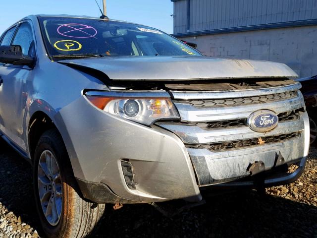 2FMDK3GC1DBC16727 - 2013 FORD EDGE SE BLACK photo 9