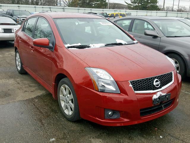 3N1AB6AP7AL729231 - 2010 NISSAN SENTRA 2.0 RED photo 1