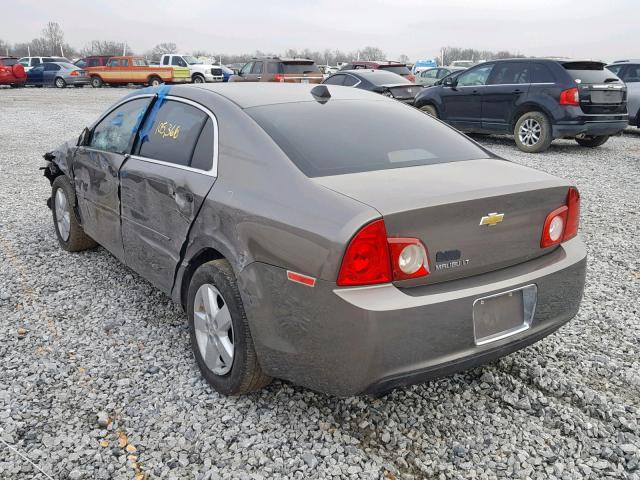 1G1ZC5E08CF152851 - 2012 CHEVROLET MALIBU 1LT 棕色 照片 3