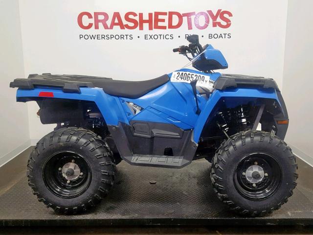 4XASEA502HA648736 - 2017 POLARIS SPORTSMAN BLUE photo 1