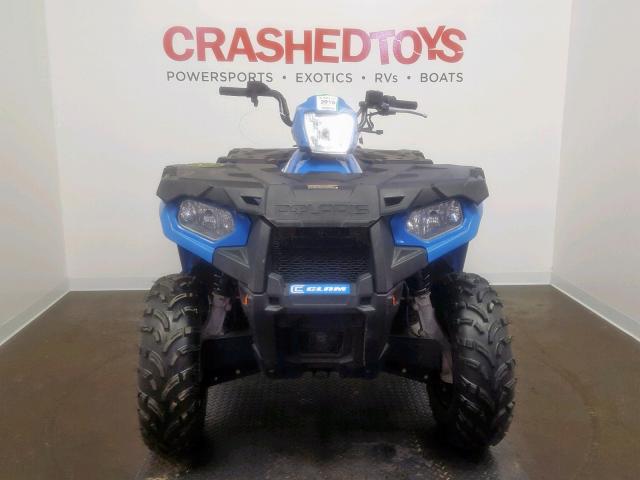 4XASEA502HA648736 - 2017 POLARIS SPORTSMAN BLUE photo 2