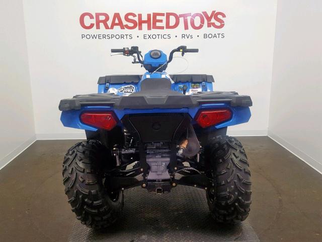 4XASEA502HA648736 - 2017 POLARIS SPORTSMAN BLUE photo 4