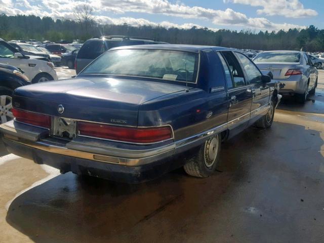 1G4BN5372PR425916 - 1993 BUICK ROADMASTER BLUE photo 4