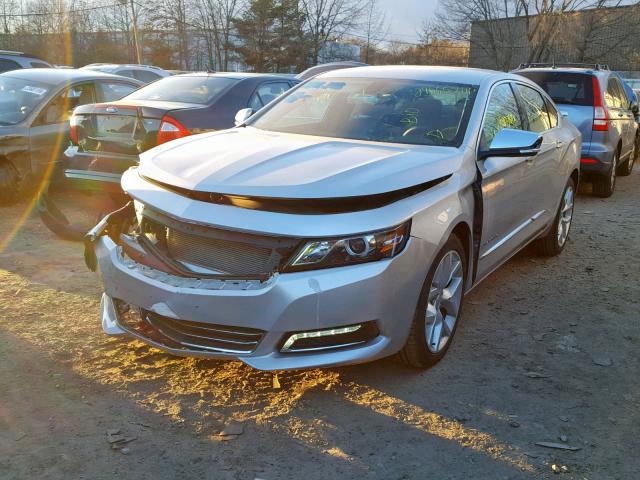 1G1125S30JU149143 - 2018 CHEVROLET IMPALA PRE GRAY photo 2