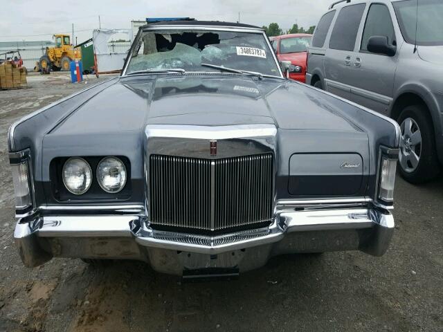 9Y89A871686 - 1969 LINCOLN MARK III GRAY photo 7